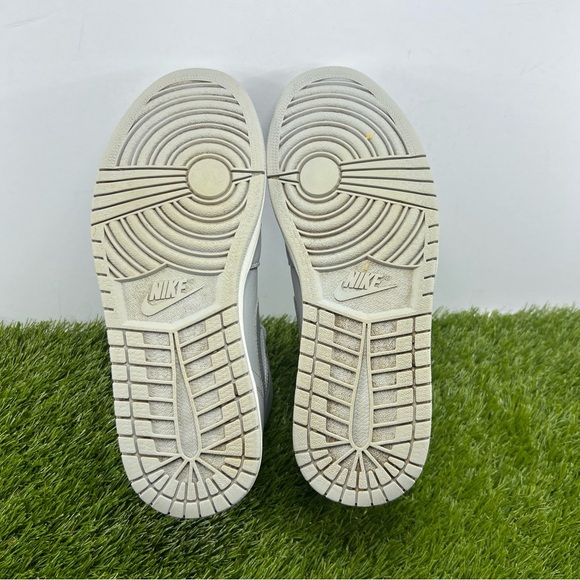 Size 10.5 Jordan 1 Sneakers Men's Retro Mid Wolf Grey Cool Grey Shoes Rare - Picture 12 of 12